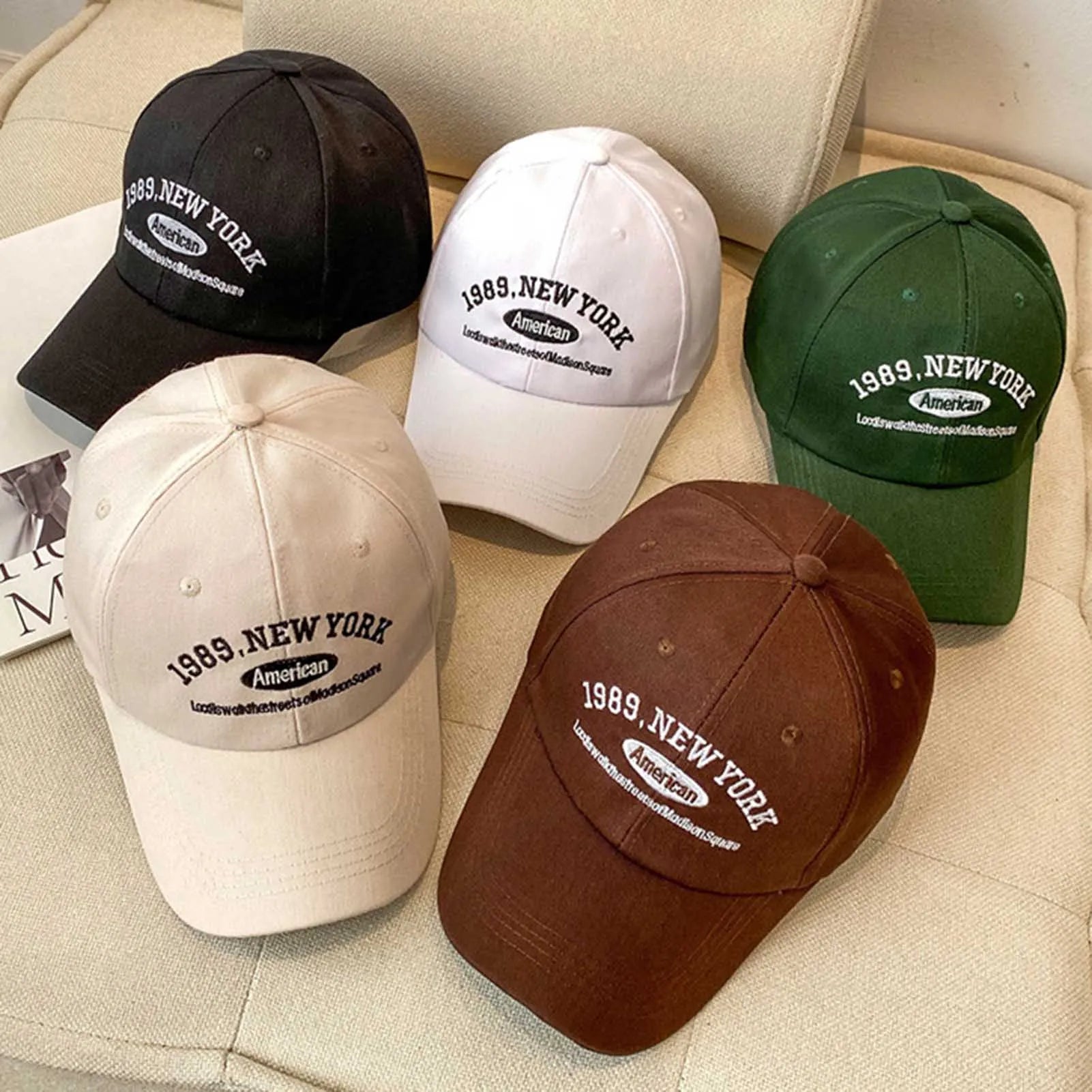 Casual Baseball Cap Unisex Embroidered Letter Baseball Cap Leisure Sun Protection Cap for Running Hiking Training - Ellianto fashion Men's