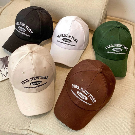 Casual Baseball Cap Unisex Embroidered Letter Baseball Cap Leisure Sun Protection Cap for Running Hiking Training - Ellianto fashion Men's