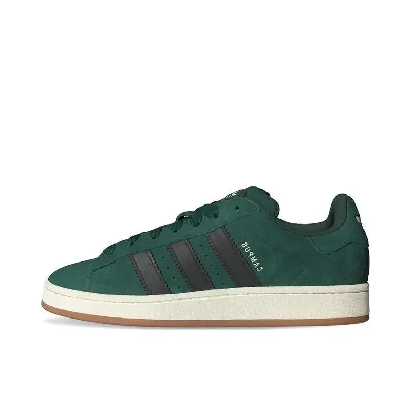 Adidas Originals Campus 00s Men's Unisex Women's Board Shoes Retro Cushioning Breathable Lightweight Black Unisex White - Ellianto fashion Men's