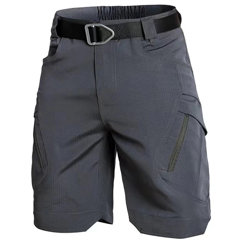 Men's Outdoor Cargo Shorts Summer Waterproof Urban Shorts Trekking Camping Hiking Climbing Trainning Fishing Panttdoor Sports - Ellianto fashion Men's