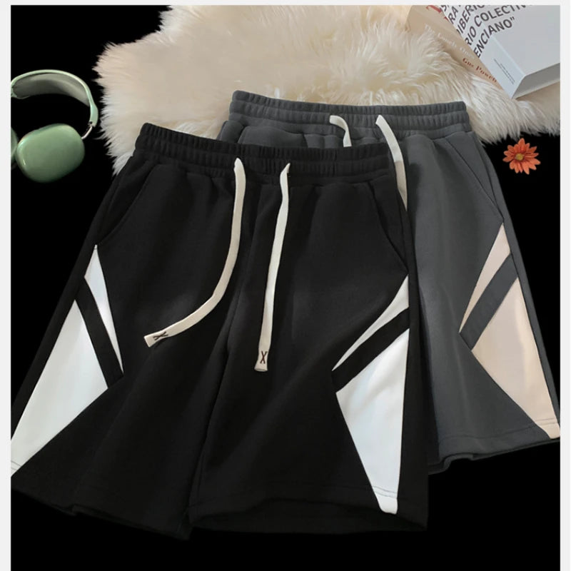Set Men's Shorts Set Short Sleeve T-shirt Two Piece Casual Sportswear Shorts Polo New Summer Tracksuit Men Sweatpants Men's Clothing - Ellianto fashion Men's