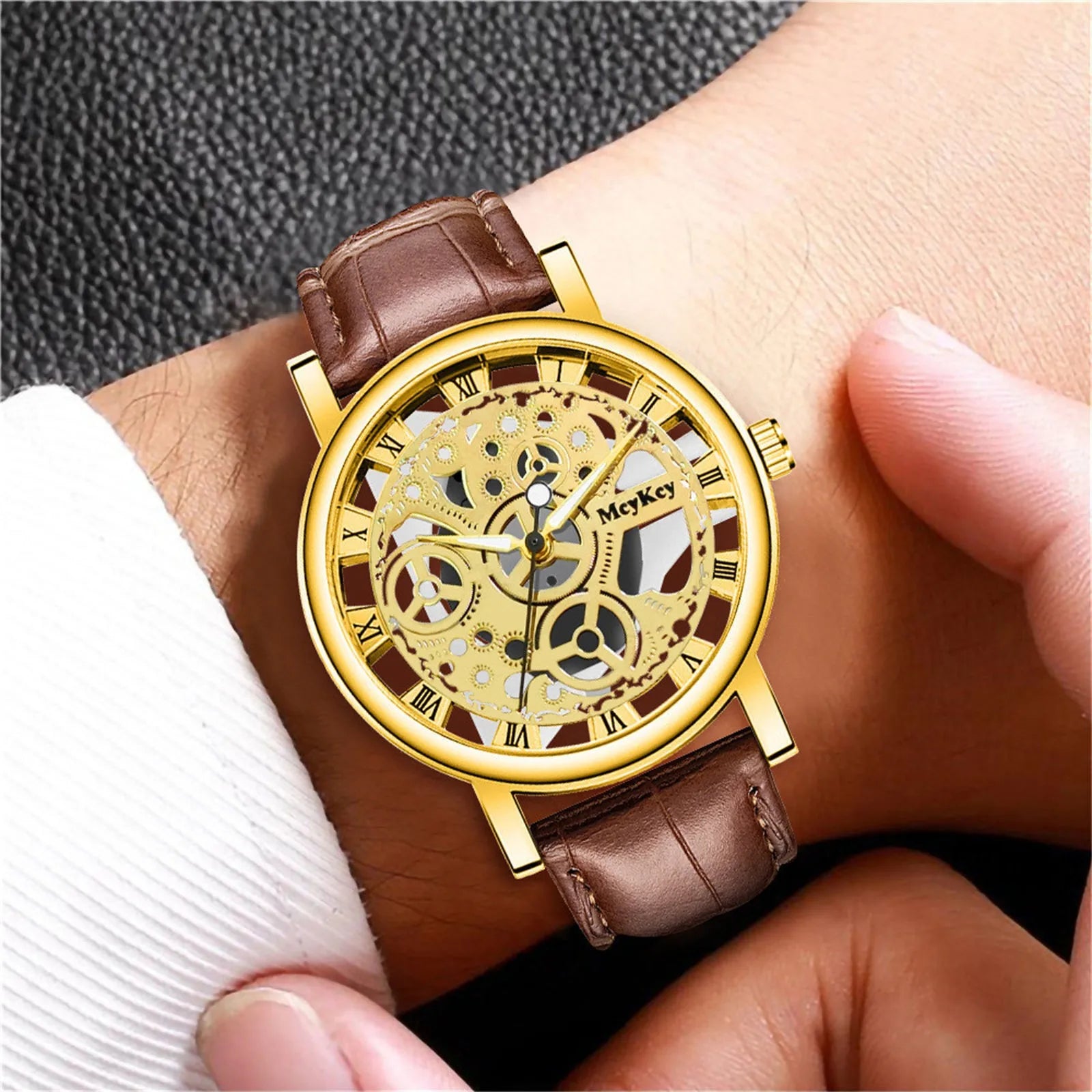 Wrist Watch Men Watches 2025 Top Brand Luxury Wristwatch Men's Clock Quartz Sport Watch Hodinky relogio masculino montre homme - Ellianto fashion Men's