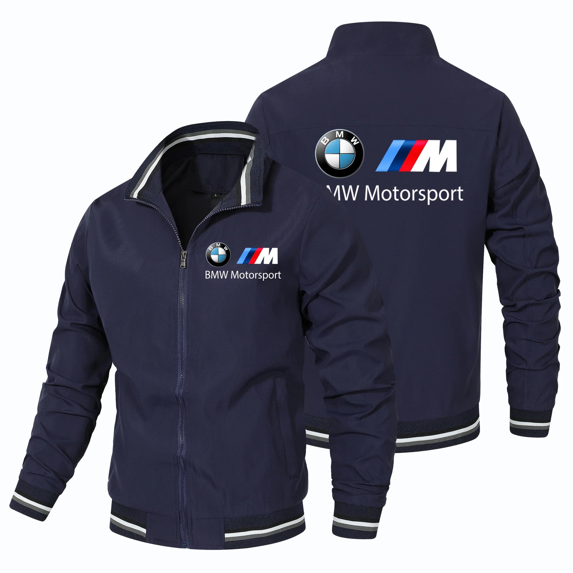 Motorcycle Zipper Top, BMW Thin Jacket, Men's Casual Windproof Jacket, Camping Spring and Autumn Casual Men's Submachine Jacket - Ellianto fashion Men's