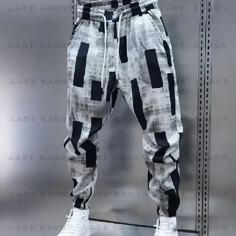 Men's Clothing Trousers for Men Pants Sport Male Clothes Baggy Pants Man Korean Popular Clothes Running Gym Jogging Sweatshirt - Ellianto fashion Men's