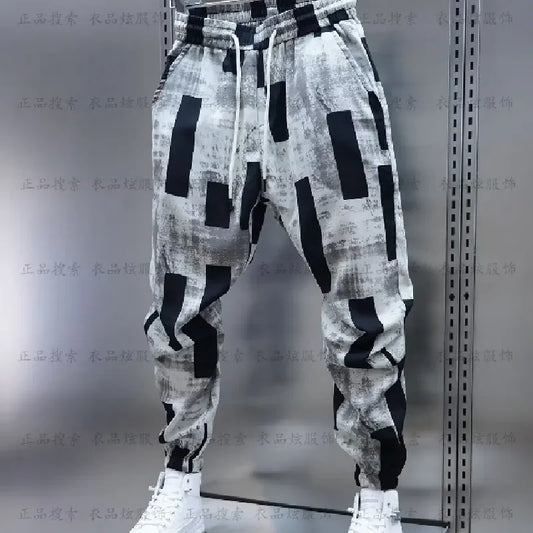 Men's Clothing Trousers for Men Pants Sport Male Clothes Baggy Pants Man Korean Popular Clothes Running Gym Jogging Sweatshirt - Ellianto fashion Men's