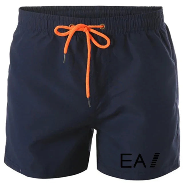 Set 2025 Summer men's swimwear and shorts brand swimwear, sexy swimwear, low-waist breathable swimwear, beach surfing swimming trunk - Ellianto fashion Men's