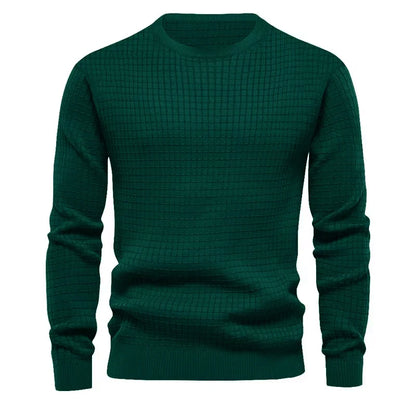 New Men's Crew Neck Sweatshirts Solid Color Large Sweatwear Spring Outdoor Jogging Tops - Ellianto fashion Men's
