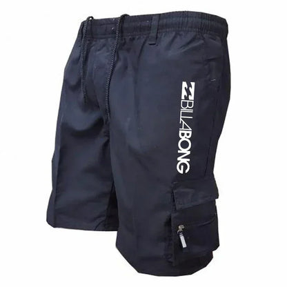 Summer 2025 new shorts, men's casual shorts, fashionable multi-pocket running shorts, loose sports basketball coach shorts - Ellianto fashion Men's