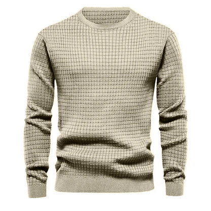 New Men's Crew Neck Sweatshirts Solid Color Large Sweatwear Spring Outdoor Jogging Tops - Ellianto fashion Men's