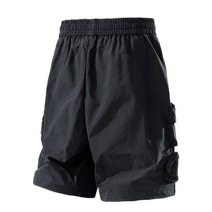 New Fashion Men Cargo Shorts Outdoor Loose Multiple Pockets Sports Shorts Summer Breathable Solid Comfort Casual Shorts Men - Ellianto fashion Men's