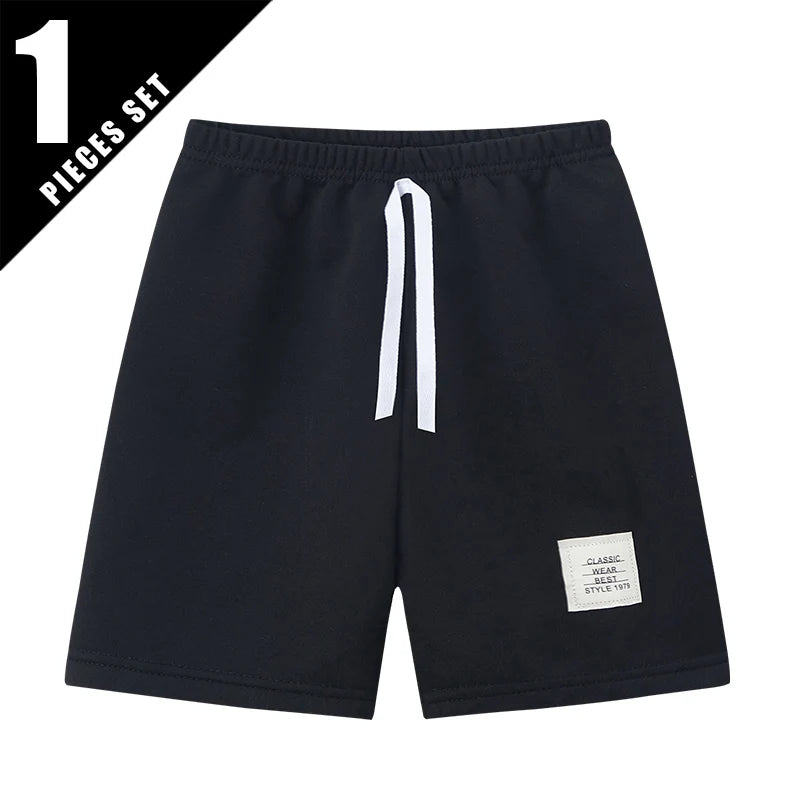 1/3 Pcs men Basic Joker Shorts Boy Leisure Sports Tether Pants Girl Fashion Comfortable Multicolor Combination Hot Pants - Ellianto fashion Men's