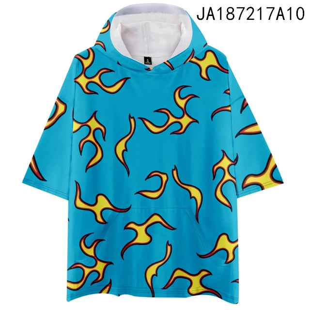 The Creator Golf Fire Flame Blue Hawaiian Shirt – Lightweight, Bold Summer Style for Effortless Beach and Streetwear Comfort for the Modern Gentleman