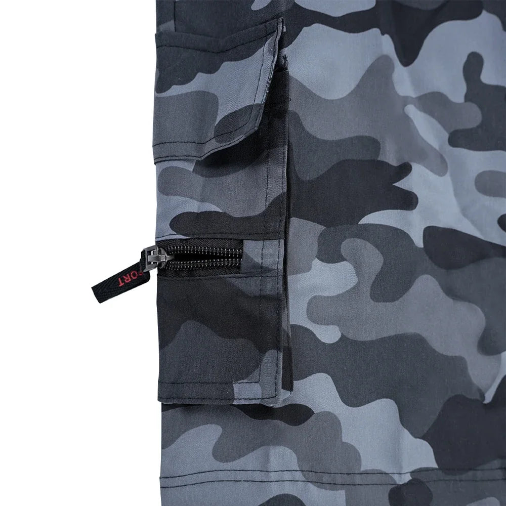 Men's Summer Tactical Cargo Shorts Military - Inspired Fashionable Pockets Camouflage for Jogging, Hiking & Work - Ellianto fashion Men's
