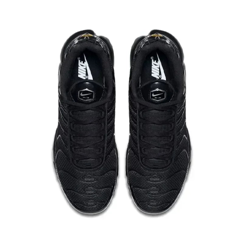 Nike Air Max Plus TN Triple Black Cushioning Men Breathable Running Shoes Outdoor Casual Sneakers Men Trainers 604133-050 - Ellianto fashion Men's