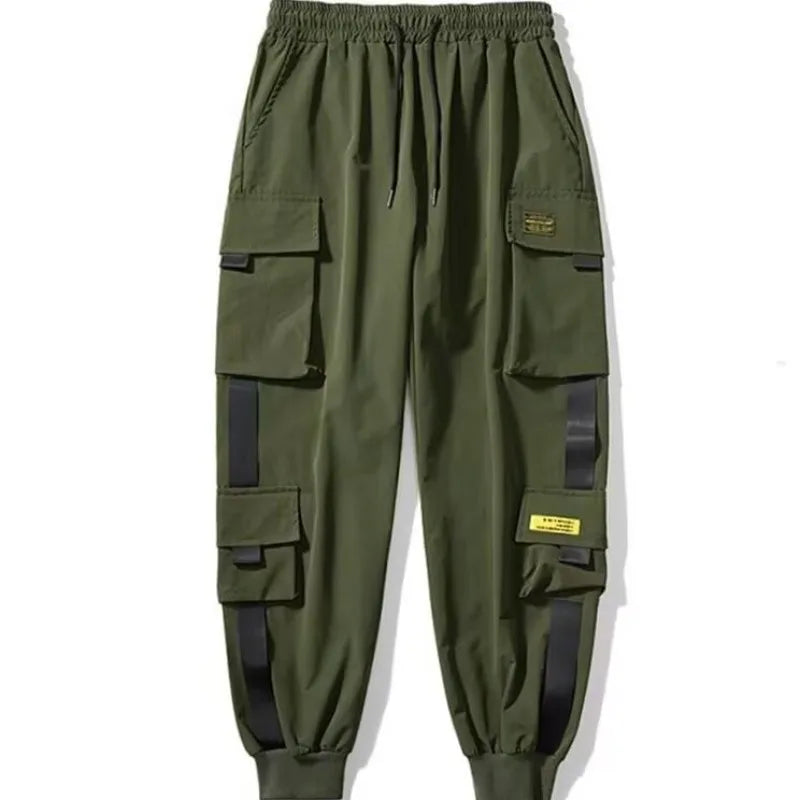 Workwear pants for men, trendy men's clothing for spring and summer, trendy brand workwear pants for casual and loose men's spor - Ellianto fashion Men's