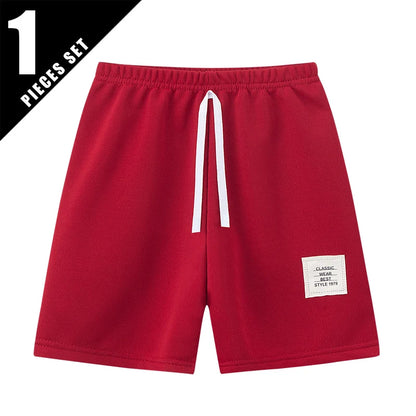 1/3 Pcs men Basic Joker Shorts Boy Leisure Sports Tether Pants Girl Fashion Comfortable Multicolor Combination Hot Pants - Ellianto fashion Men's