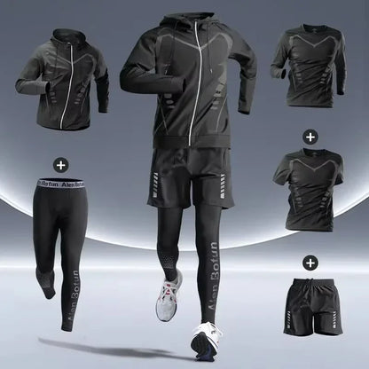 Men’s Premium Sports Set – Quick-Dry, Night-Safe & High-Performance for Running, Cycling & Training