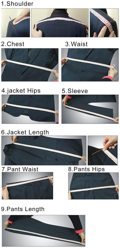 Men's tailored blazer slim-fit business suit jacket men's formal business suit jacket lightweight casual sport coat - Ellianto fashion Men's