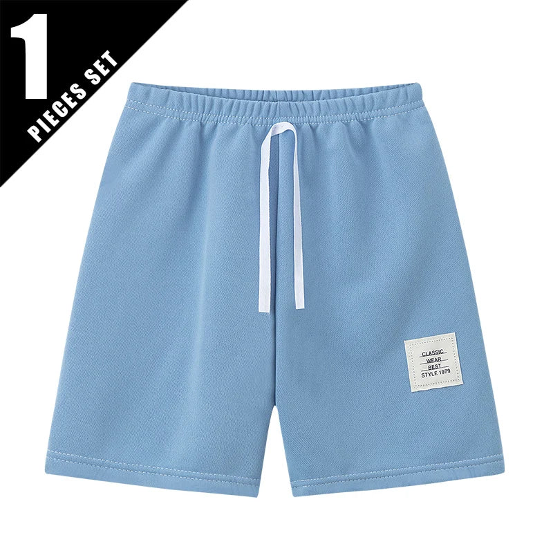 1/3 Pcs men Basic Joker Shorts Boy Leisure Sports Tether Pants Girl Fashion Comfortable Multicolor Combination Hot Pants - Ellianto fashion Men's