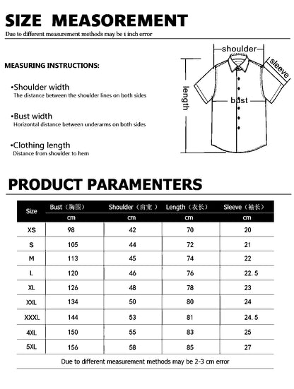 Summer 3D Guitar Print Short-Sleeve Shirt – Lightweight Comfort and Effortless Beach Holiday Style for the Modern Gentleman