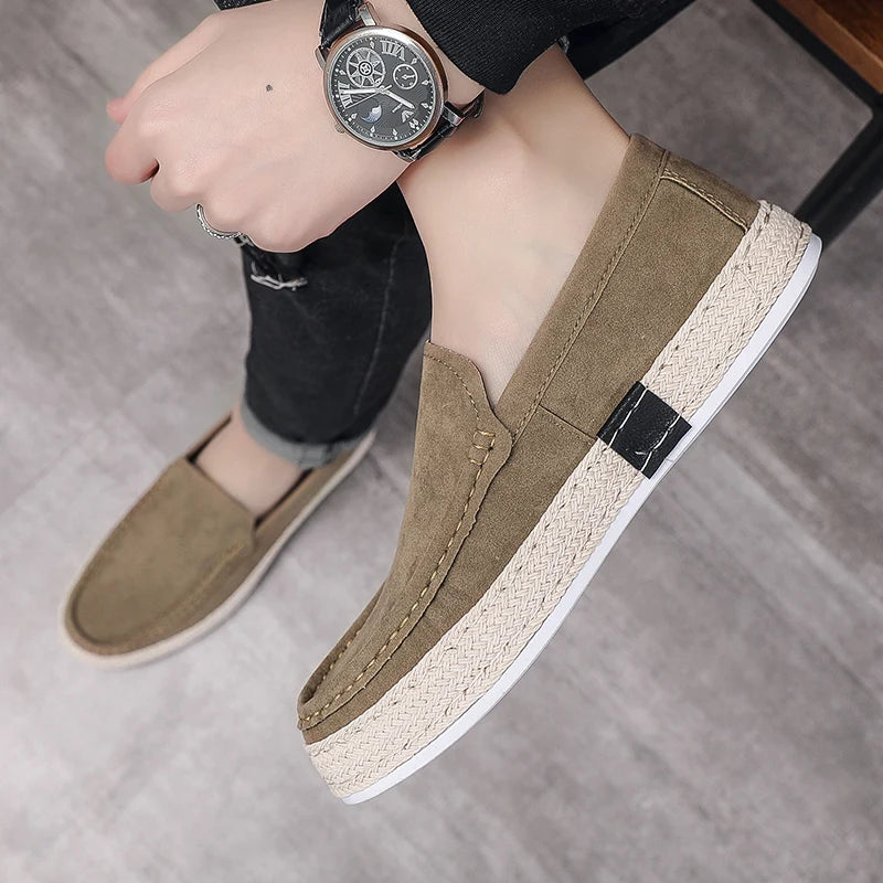 Shoes For men Summer Breathable One Foot Men Casual Shoes Low Cut Comfortable Walking Shoes Sneakers - Ellianto fashion Men's