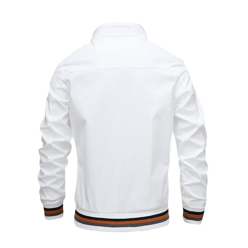 High End Embroidered CAMEL High-quality Men's Zippered Jacket, Spring and Autumn Fashionable Casual Outdoor Sports Jacket Top - Ellianto fashion Men's