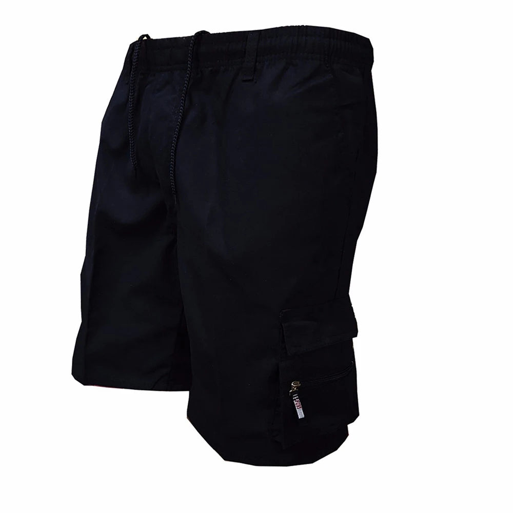 Men's Tactical Cargo Shorts Fashion Pocket Military Shorts Summer Camouflage Jogging Sports Casual Male Work Hiking Short Pants - Ellianto fashion Men's
