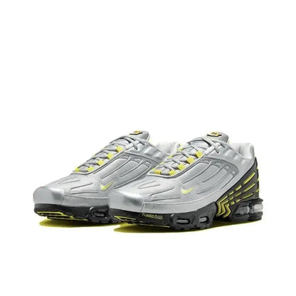 Nike Air Max Plus Tn 3 Running Shoes Non Slip And Durable Fabric Mesh Breathable Light Retro Classic FQ2387-001 - Ellianto fashion Men's