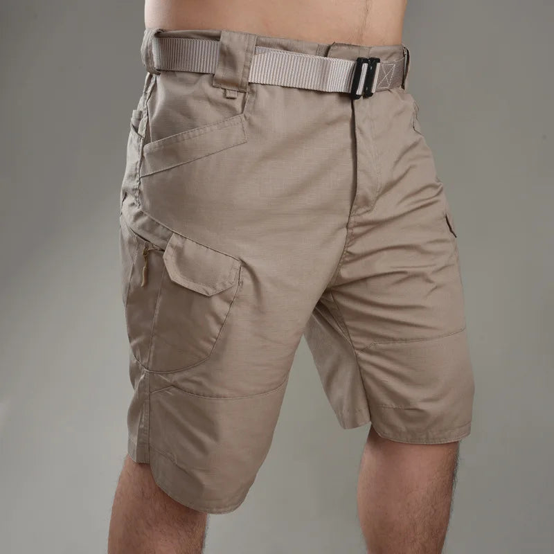 Men's Breathable and Wear-Resistant Urban Tactical 5-Inch Shorts - Tactical Military Fanatic Outdoor Training Hiking Shorts - Ellianto fashion Men's