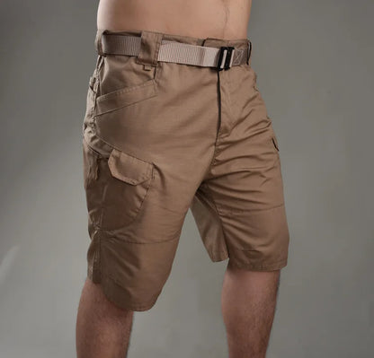 Men's Breathable and Wear-Resistant Urban Tactical 5-Inch Shorts - Tactical Military Fanatic Outdoor Training Hiking Shorts - Ellianto fashion Men's