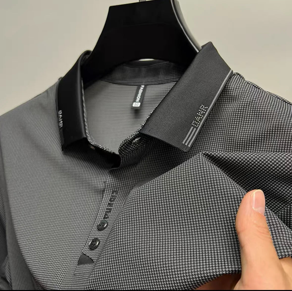 High end brand trend printed short sleeve POLO shirt men's 2025 summer new fashionable lapel casual T-shirt comfortable cool top - Ellianto fashion Men's