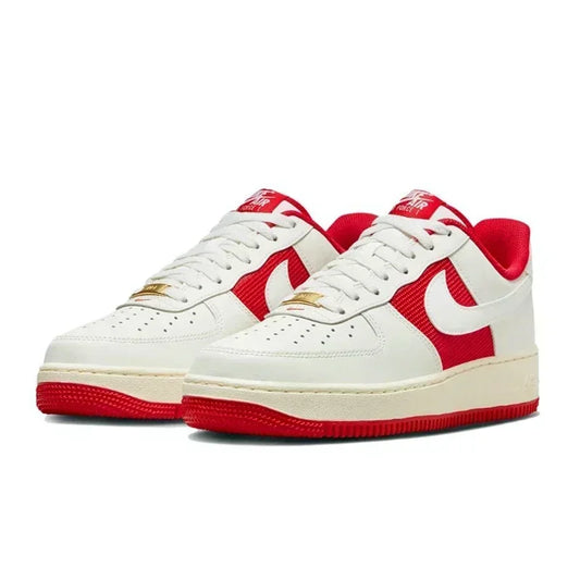 Nike Air Force 1 Low '07 LV8 University Red Men Women Casual Skateboard Shoes AF1 Outdoor Unisex Sneakers FN7439-133 - Ellianto fashion Men's