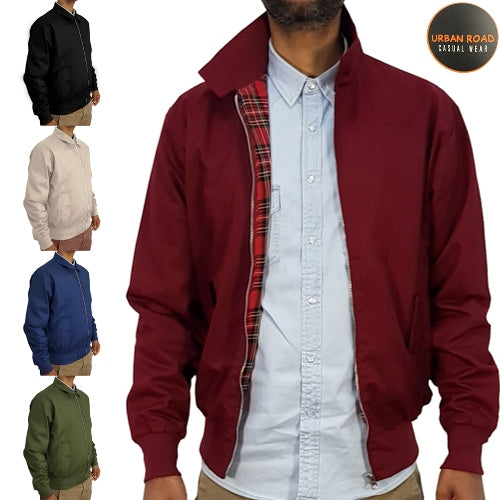 Classic Vintage Harrington Jacket - Ellianto fashion Men's