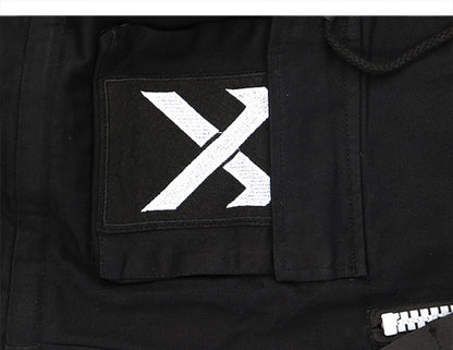 Detachable Multi-Pocket Cargo Hip Hop Streetwear Joggers Pants - Ellianto fashion Men's