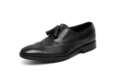 Men's Genuine Leather Monk Strap Buckle Formal - Ellianto fashion Men's